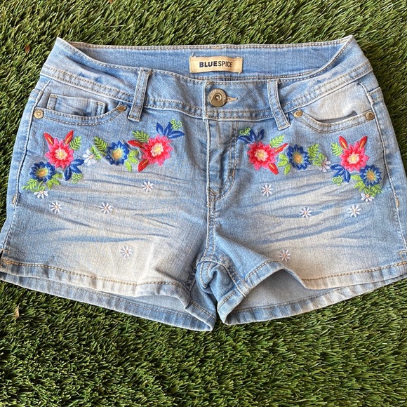 Vanilla Star Pants - Embroided shorts